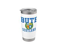 Stemma del Clan Stuart di Bute Scozia Bicchiere termico in acciaio inox doppia parete
