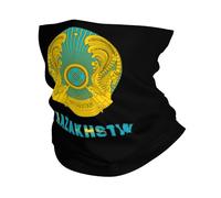 Stemma del Kazakistan Popolo del Kazakistan Unisex Scaldacollo Multiuso Ghetta da Collo Elastico Bandana per Sports Campeggio Escursionismo