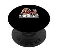 Stemma del Leone della Germania - Bandiera della Germania PopSockets PopGrip Adesivo