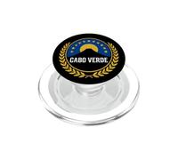 Stemma del patrimonio dell'isola degli squali blu di Capo Verde PopSockets PopGrip per MagSafe
