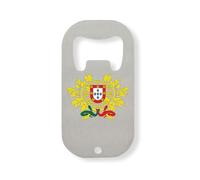 Stemma del Portogallo - Apribottiglie in acciaio INOX, colore: Argento