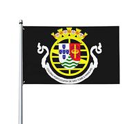Stemma del portoghese Sao Tome Principe 3x5ft Patio Garden Flag Decorazione per interni Bandiera stampata su un lato