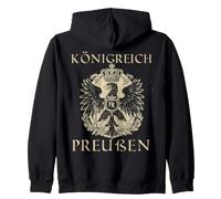 Stemma della Prussia del Vecchio granatiere prussiano Fritz Felpa con Cappuccio