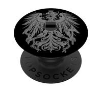 Stemma dell'aquila australiana con stemma dell'aquila australiana PopSockets PopGrip Adesivo