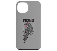 Stemma dello scudo vichingo del corvo nordico mitologia dei guerrieri Custodia per iPhone 13