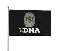 Stemma Dello Stato Del Puntland In Somalia È Nel Mio Dna Garden Flag Durevole Bandiere Da Giardino Divertente Bandiera Da Cortile Per Esterni Fattoria All'Aperto 90X150 Cm