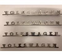 STEMMA DISTINTIVO IN ACCIAIO INOX PORTELLONE POSTERIORE VOLKSWAGEN T1 T2 (1 pz)