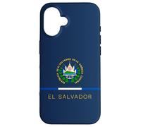 Stemma El Salvador Logo Bandiera Emblema Arte San Salvadoregno Radici Custodia per iPhone 16