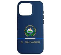 Stemma El Salvador Logo Bandiera Emblema Arte San Salvadoregno Radici Custodia per iPhone 16 Pro