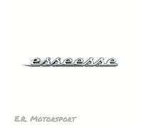 Stemma "esseesse" Abarth in Alluminio SILVER Fiat Punto Cinquecento 500 595