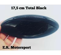 Stemma Fregio Logo 7" FORD 17,5 X 7,0 colore TOTAL BLACK FOCUS C-MAX