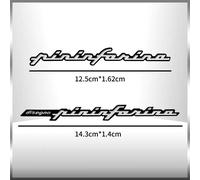 Stemma Laterale Disegno Pininfarina per Alfa Romeo logo metallo SCEGLI IL TUO