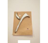 Stemma Logo Y Laterale Compatibile con Lancia Ypsilon dal 2011 Scritta Emblema Portiere Anteriori Originale Cromato 1pz
