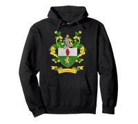 Stemma McGuinness | McGuinness Cognome Family Crest Felpa con Cappuccio