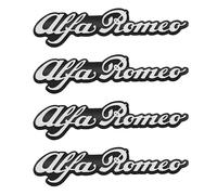 Stemma per auto 3D per Alfa Romeo 159 SportWagon 2006-2011,Emblema Adesivo Con Logo Accessori Cofano Anteriore Posteriore Emblema Logo Bagagliaio Decorazione fai da te