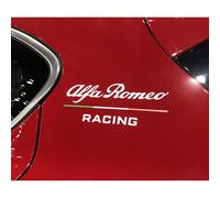 Stemma per auto 3D per Alfa Romeo MiTo 2008-2013,Emblema Adesivo Con Logo Accessori Cofano Anteriore Posteriore Emblema Logo Bagagliaio Decorazione fai da te,B