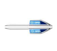 Stemma per auto 3D per Opel Crossland,Emblema Adesivo Con Logo Accessori Cofano Anteriore Posteriore Emblema Logo Bagagliaio Decorazione fai da te,Blue