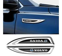 Stemma per auto 3D per Volvo V60 Cross Country,Emblema Adesivo Con Logo Accessori Cofano Anteriore Posteriore Emblema Logo Bagagliaio Decorazione fai da te,A