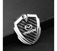 Stemma per Mazda CX-3/CX-4/CX-5 CX-30 CX-60,6cm X 6.5cm Emblema Adesivo Con Logo Accessori Volante/Cofano Anteriore Posteriore Emblema Logo Bagagliaio Chiave Telecomando Emblema(1 Psc)
