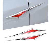 Stemma per Toyota GT86 Auto Sticker Emblema Distintivo Esterno Auto Badge,Emblema Decalcomania Tronco Fender Sticker Logo per Finestra Porta,Red