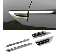 Stemma per VW T-Roc 1 (I) A1 I 2017-2024 Auto Sticker Emblema Distintivo Esterno Auto Badge,Emblema Decalcomania Tronco Fender Sticker Logo per Finestra Porta