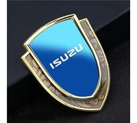 Stemmi 3D per Isuzu D-Max D Max Dmax I II WFR Van NFR ATV Trooper Auto Laterale Adesivo Decorazioni e Bagagliaio Decalcomania Logo Metallo Distintivo,A