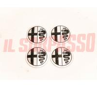 STEMMI BORCHIE COPPETTE COPRIMOZZO ALFA ROMEO GIULIA GT DUETTO ARGENTO
