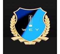 Stemmi decorazioni Emblema,per WEY Vvv7 Vv5 Anteriore Posteriore Badge Distintivo Adesivo Carrozzeria Tronco Adesivi decorazione,A/Gold-A