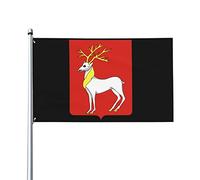 Stemmi di Rostov 3x5ft Patio Garden Flag Decorazione per interni Bandiera stampata su un lato