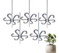 Stemwear supporta piante da interno | Supporti STEM per piante da interno, piante multiuso per uso interno | 5 accessori riutilizzabili per la crescita delle piante, elegante supporto per il tronco