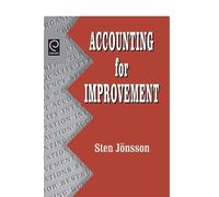 Sten Jonsson Accounting for Improvement (Tascabile)