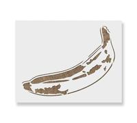 Stencil a forma di banana A4