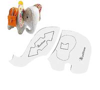 Stencil a forma di elefante per la cameretta dei bambini, modello decorativo a forma di elefante, stencil per arti e mestieri, stencil in tessuto riutilizzabile