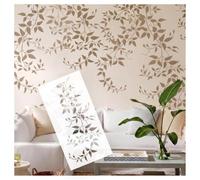 Stencil a forma di foglia di vite grande, stencil da parete in plastica, 45 | Stencil riutilizzabile con foglie di vite per dipingere su pareti in legno, tela, decorazione per la casa