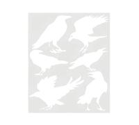 Stencil a forma di uccellino, per riutilizzare precisioni, per dipingere e realizzare materiali in PET