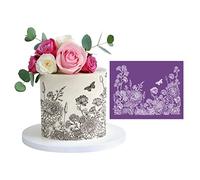 Stencil a rete per torta, pizzo, tessuto, stencil per torta, strumento decorazione per fondente, pasticceria, pasta gomma, strumenti per dolci, stampini da forno per biscotti