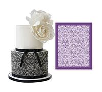 Stencil a rete per torta, pizzo, tessuto, stencil per torta, strumento decorazione per fondente, pasticceria, pasta gomma, strumenti per dolci, stampini da forno per biscotti