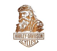 Stencil A4 (21 x 29,7 cm) in plastica mylar: biker