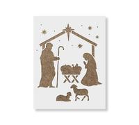Stencil A5 per presepe