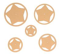 Stencil acrilici Modelli per trapunta mista Strumento professionale Strumento premium riutilizzabile fai-da-te per quilting Cucito Patchwork Set di 5 stencil acrilici