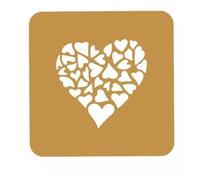 Stencil amore - stampo in silicone