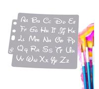 Stencil creativo per pittura a spruzzo - Stencil per lettere di colore | Modelli di colore, Modelli di pittura a spruzzo alfabeto multiuso | Stencil creativi per pittura a spruzzo, modelli di lettere