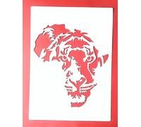 Stencil da disegno, 21 x 29 cm, motivo: dea degli angeli, riutilizzabili, in plastica, per dipingere su legno, parete, tessuto, roccia, tela, mobili, decorazione per la casa, stile 5