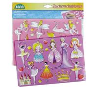 Stencil da disegno principesse e ballerine LENA