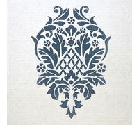 Stencil da parete damascati riutilizzabili San Felice per decorazione fai da ...