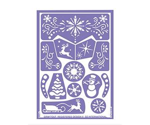 Stencil da Trucco Riutilizzabile Regno delle Nevi Grim Tout