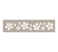 Stencil decorativi Mini Borders To-Do Fiori n.300 5x25 cm