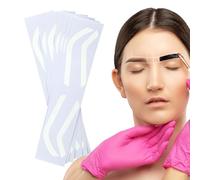 Stencil del sopracciglio, adesivi per sopracciglia, Stencil per sopracciglia per modellare la sopracciglia, Modelli ausiliari da 50 coppie, manutenzione di adesivi aerogrammi di aerografo professional