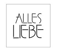 Stencil di Vaessen Creative, Alles Liebe o Tutto Amore, per Aggiungere Design Colorati e Texture ai Vostri Progetti Creativi con la Carta