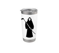 Stencil horror per Halloween, motivo: angelo della morte Bicchiere termico in acciaio inox doppia parete